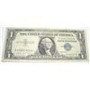 Image 1 : 1957 SERIES A $1 SILVER CERTIFICATE SERIAL #K05603906A *PLEASE LOOK AT PICTURE TO DETERMINE GRADE*