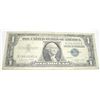 Image 1 : 1957 SERIES A $1 SILVER CERTIFICATE SERIAL #D18632081A *PLEASE LOOK AT PICTURE TO DETERMINE GRADE*