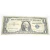 Image 1 : 1957 SERIES A $1 SILVER CERTIFICATE SERIAL #H47061450A *PLEASE LOOK AT PICTURE TO DETERMINE GRADE*