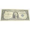 Image 1 : 1957 SERIES A $1 SILVER CERTIFICATE SERIAL #I45525112A *PLEASE LOOK AT PICTURE TO DETERMINE GRADE*