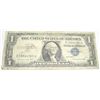 Image 1 : 1957 SERIES A $1 SILVER CERTIFICATE SERIAL #D18664765A *PLEASE LOOK AT PICTURE TO DETERMINE GRADE*