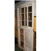 Image 1 : A c1920's painted pine dresser with slidin...