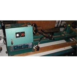 A Clarke wood lathe GWO...