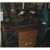 Image 1 : A Myford metal lathe with cabinet and tool...