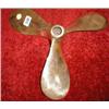 An early C20th bronze propeller...