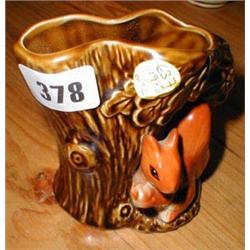 A SylvaC vase with squirrel decoration No ...