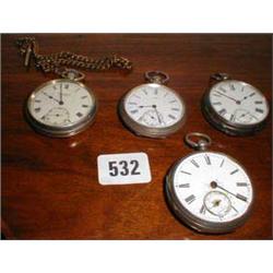 A "Corte'Bert" pocket watch with Albert ch...