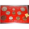 Image 1 : A George VI coin sets - farthing to half c...