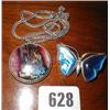 Two items of sterling silver jewelry made ...