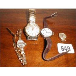 everite ladies gold watch