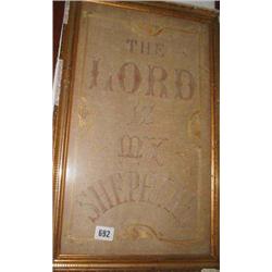 Two C19th gesso on pine framed and glazed ...