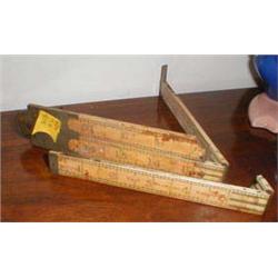 An ivory folding ruler by Thomas Walmsley,...