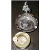 Image 1 : A "Raleigh" advertising ashtray together w...