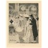 Image 1 : Abel-Truchet Original Etching "Le Café De Paris"