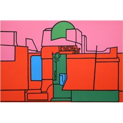 Adami Original Lithograph, 1970