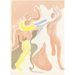 Andre Beaudin Original Lithograph, 1961