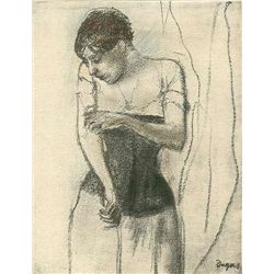Edgar Degas "La Femme Au Corset"