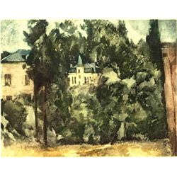 Cezanne "Maison Et Paysage"