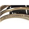 Image 4 : Old Pawn Navajo Royston Turquoise Sterling Silver Cuff Bracelet - Shakey