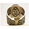 Image 4 : Old Pawn Navajo Turquoise Sterling Silver Men's Ring - Henry Sam
