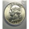 Image 2 : 1960-D WASHINGTON QUARTER PCGS MS65 GEM