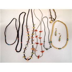 Navajo Heishi & Multi-Stone Necklaces