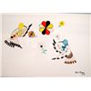 Image 2 : Original Watercolor of Hummingbirds, Signed