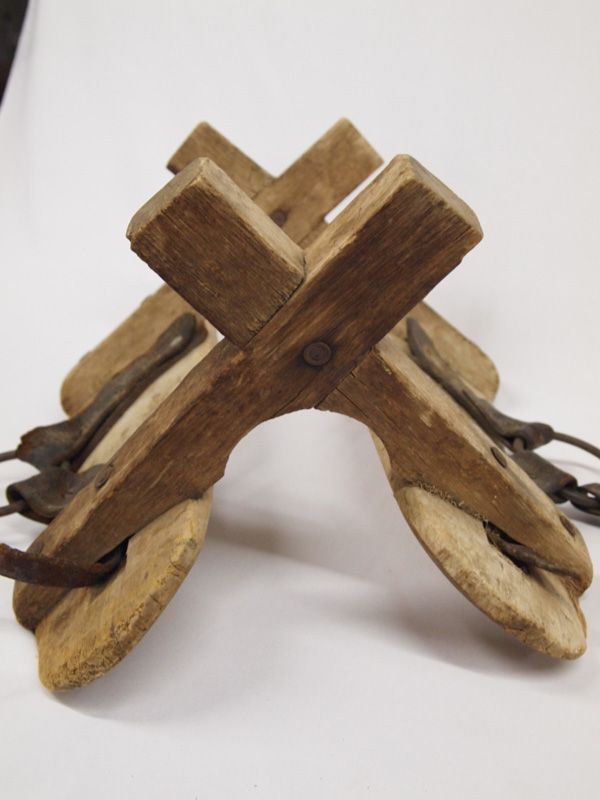 Vintage Wooden Pack Saddle