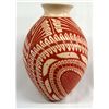 Image 2 : Mata Ortiz Small Jar Two Tone Red Cream