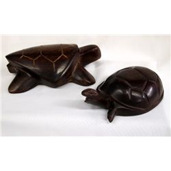 Ironwood Turtle Carvings