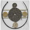 Image 1 : Carved Wooden Rattlesnake Directional Wall Hanging