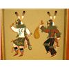 Image 3 : 2 Framed Navajo Sand Paintings