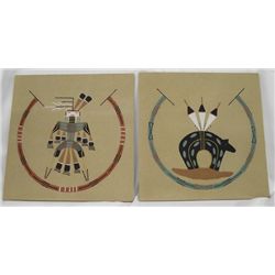 Native American Set of Sand Paintings