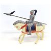 Image 2 : Cast Lead Hand Painted Knight On Horse