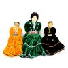 Image 1 : 3 Navajo Dolls