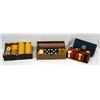 Image 1 : Vintage Poker Chips and Backgammon Dice Pieces