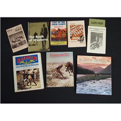 Collection of Western Theme Books and Magazines