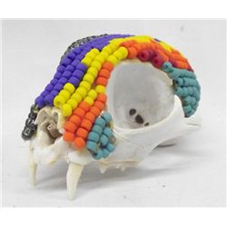 Beaded Carnivore Skull - Kills Thunder