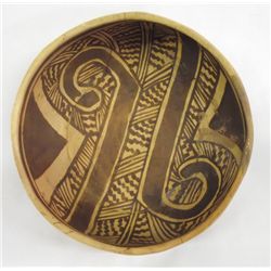 Prehistoric Jeddito Hopi Black on Cream Bowl