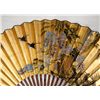 Image 4 : Pair of Chinese Gold Lame' Paper Bird Fans