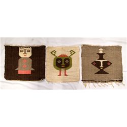 Three South American Throws or Wall Hangings