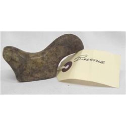 Native American Bird Stone Atlatl Piece