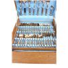 Image 2 : Vintage Thai Flatware Set in Original Wooden Case