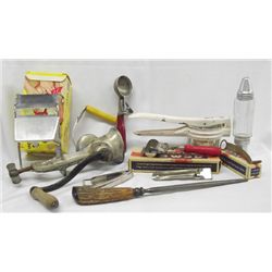 Large Assortment of Vintage Kitchen Tools