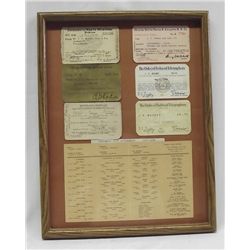 Railroad Telegraph, Selective Service  Memorabilia