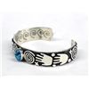 Image 3 : Navajo Sterling Silver Bracelet - Alex Sanchez