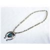 Image 1 : Pawn Navajo Sand Cast Sterling Naja Necklace