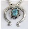 Image 3 : Pawn Navajo Sand Cast Sterling Naja Necklace