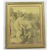 Image 1 : Large Framed Print ''Moses in the Bulrushes''