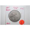 Image 1 : 1855 Seated Liberty Half Dollar With Arrows; AG3; EST. $30-40